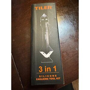 Tiler 3 in 1 Silicon Caulking‎ Took kit - new